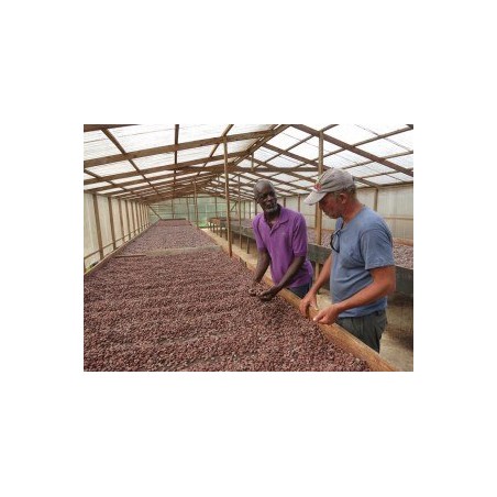 Chocolat des Frères de la côte LAIT 45% Cacao "Bean to Bar" (de la fève à la tablette) LAIT 45%