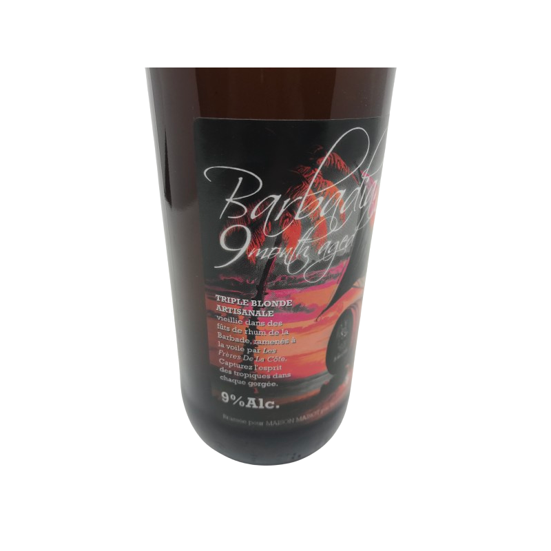 Bière RENTE ROUGE Barbadian breeze Triple - 9% - 50cl